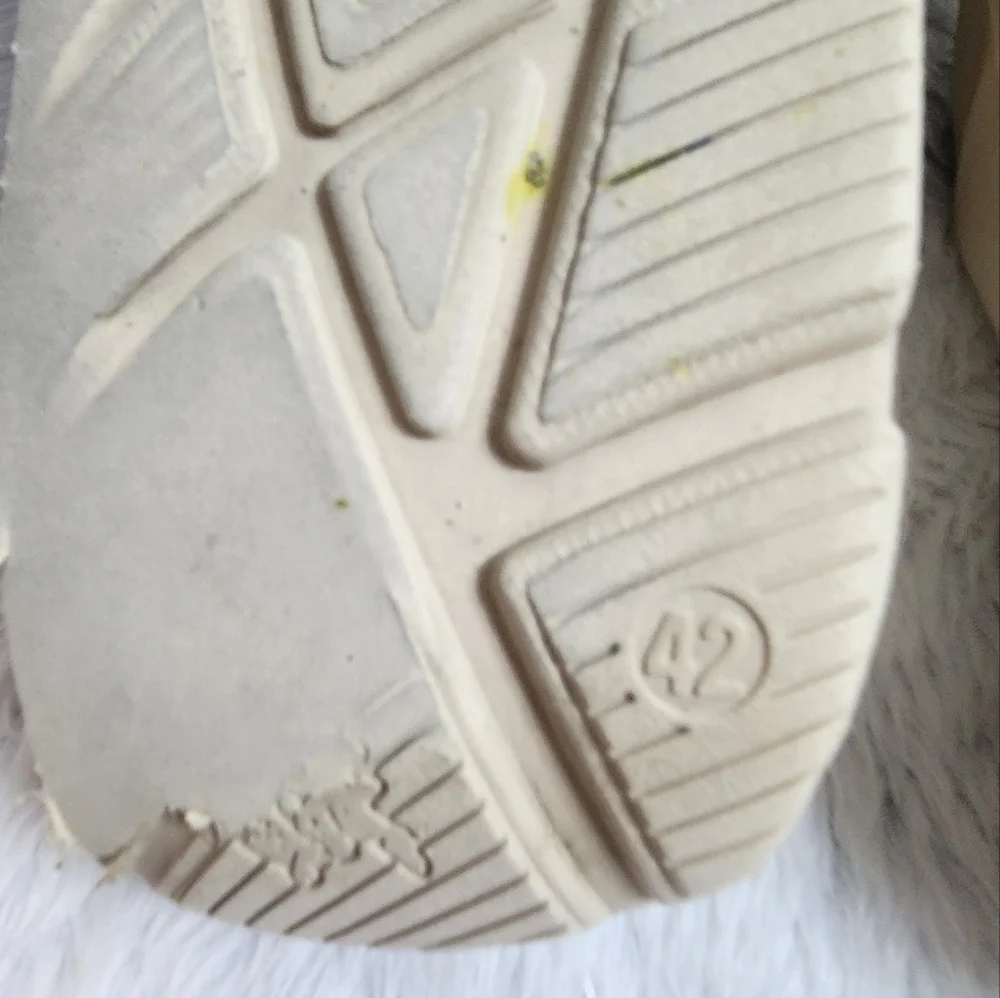 Open Toe Beige Color Slides
